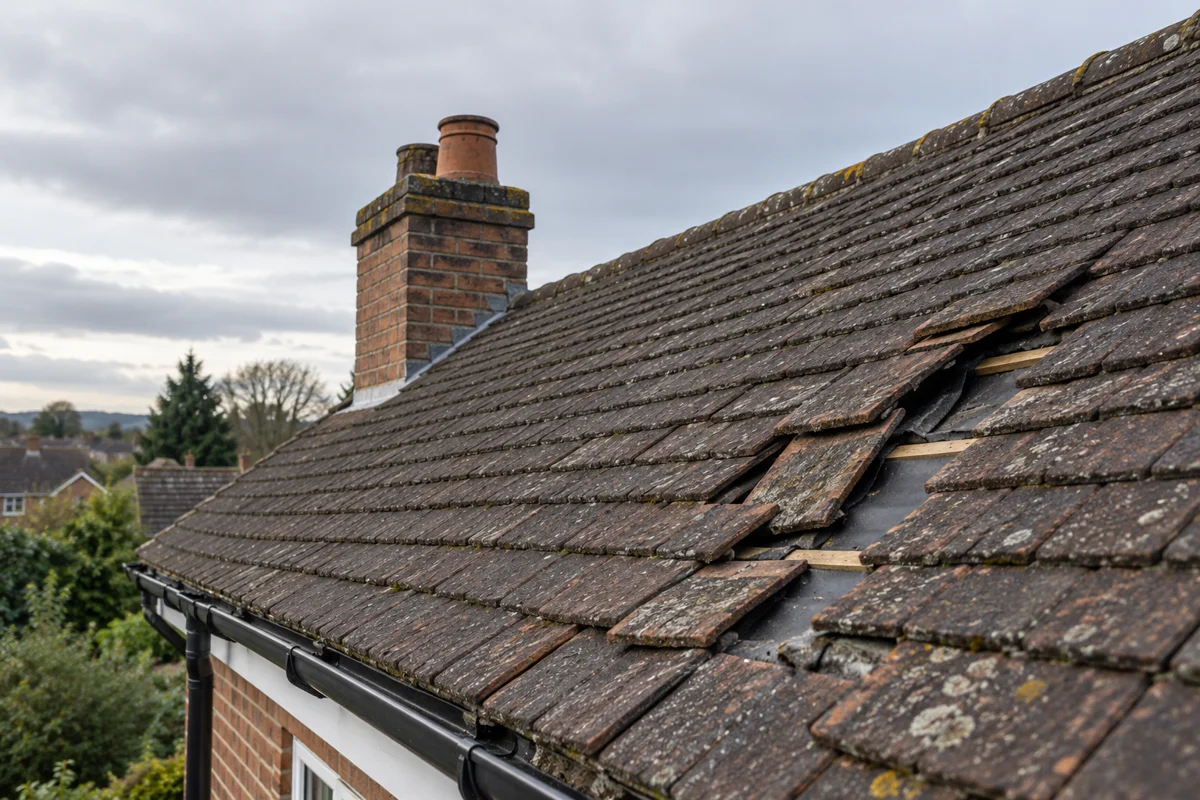 Storm Damage Roof Repairs service